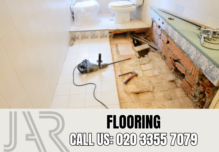 Bathroom Flooring Installation by Wandsworth Bathroom Fitters