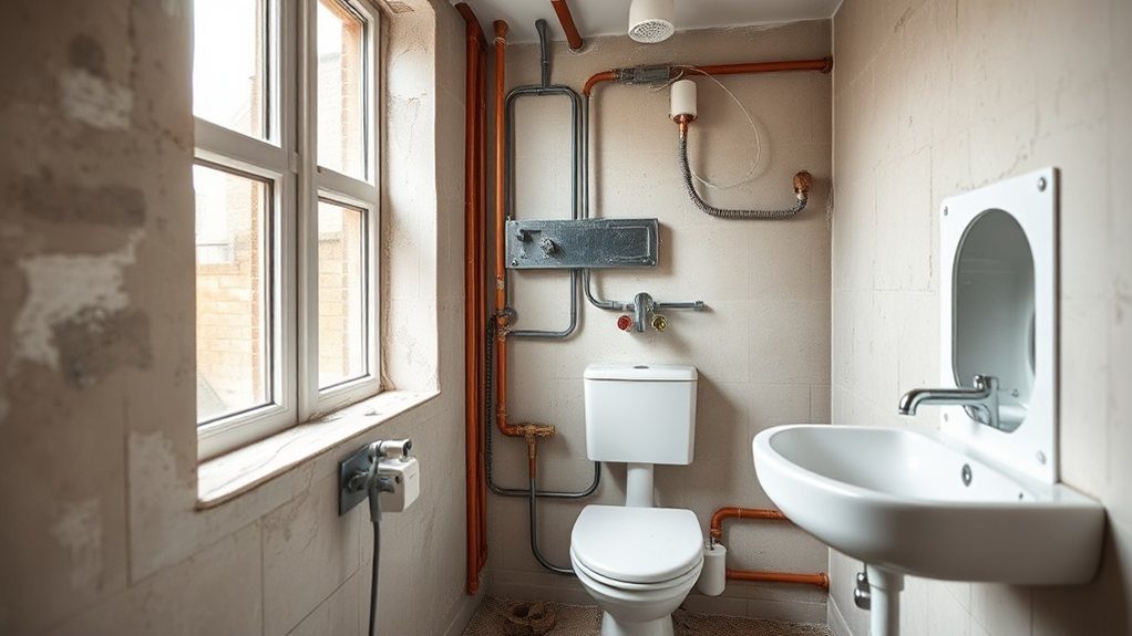 Bathroom Plumbing and Electrics in Wandsworth